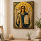 Four Archangels Canvas Wall Art Set, Catholic Icon Print