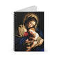 Religious Spiral Notebook - Ruled Line, Mother of God, Mary and Jesus, Catholic