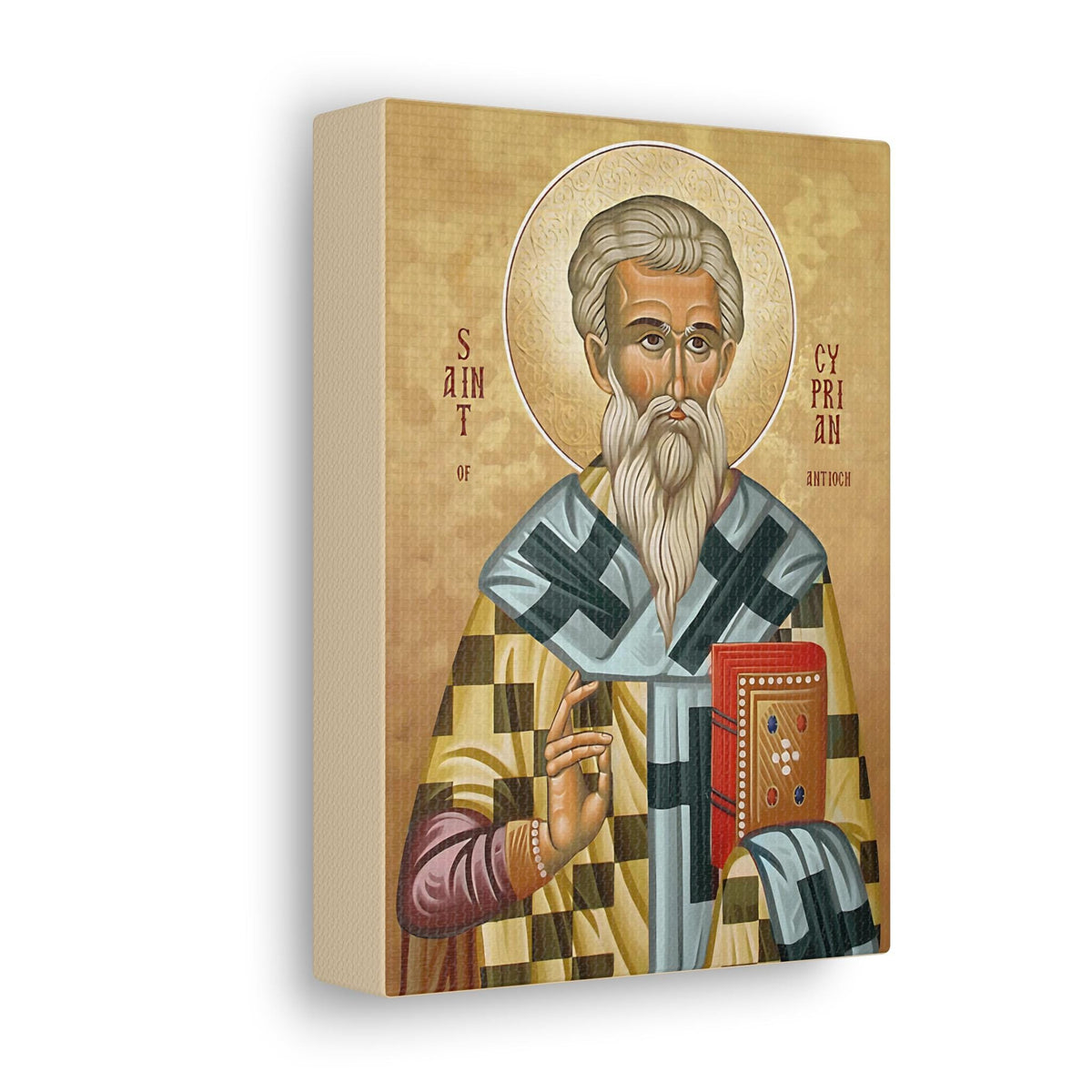 St. Cyprian Catholic Canvas – Confirmation Gift