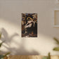 Pietà stretched matte canvas print, the sorrows of Mary at the crucifixion — Catholic gift from Glory Be Gifts – view 4