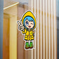 Luce Winking Jubilee Sticker | Waterproof Vinyl Decal