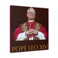 Pope Leo XIV Catholic Wall Decor | Robert Francis Prevost Gift