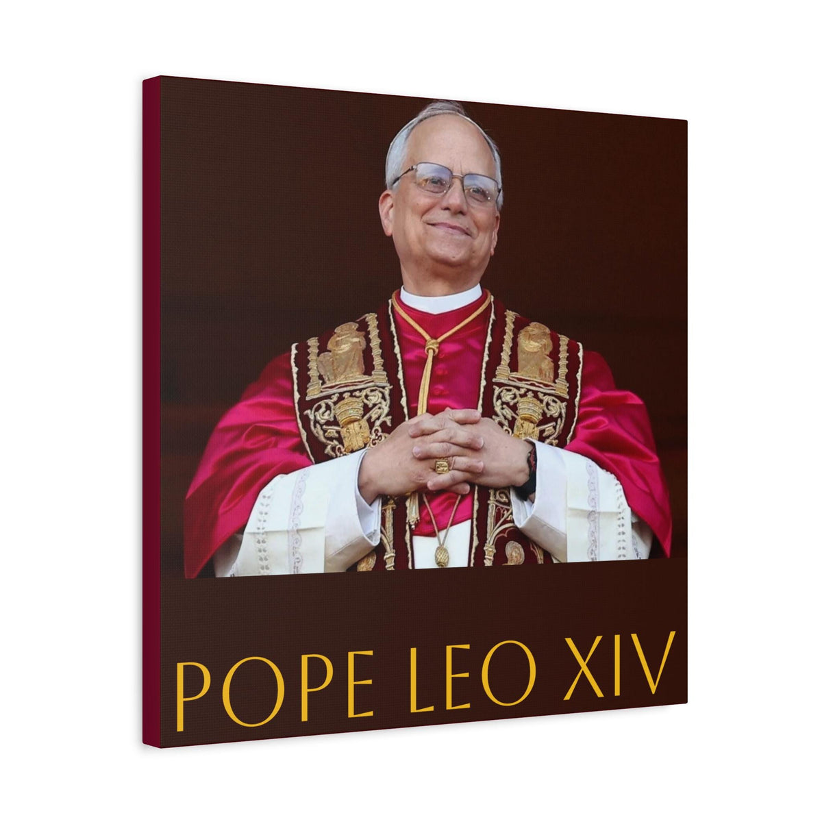 Pope Leo XIV Catholic Wall Decor | Robert Francis Prevost Gift