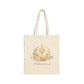 Catholic Tote Bag Adoremus Monstrance, Eucharistic Adoration Canvas Tote