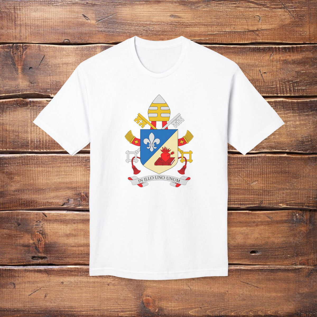 Pope Crest Unisex Catholic T-Shirt