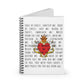 Anima Christi Catholic Prayer Journal Notebook