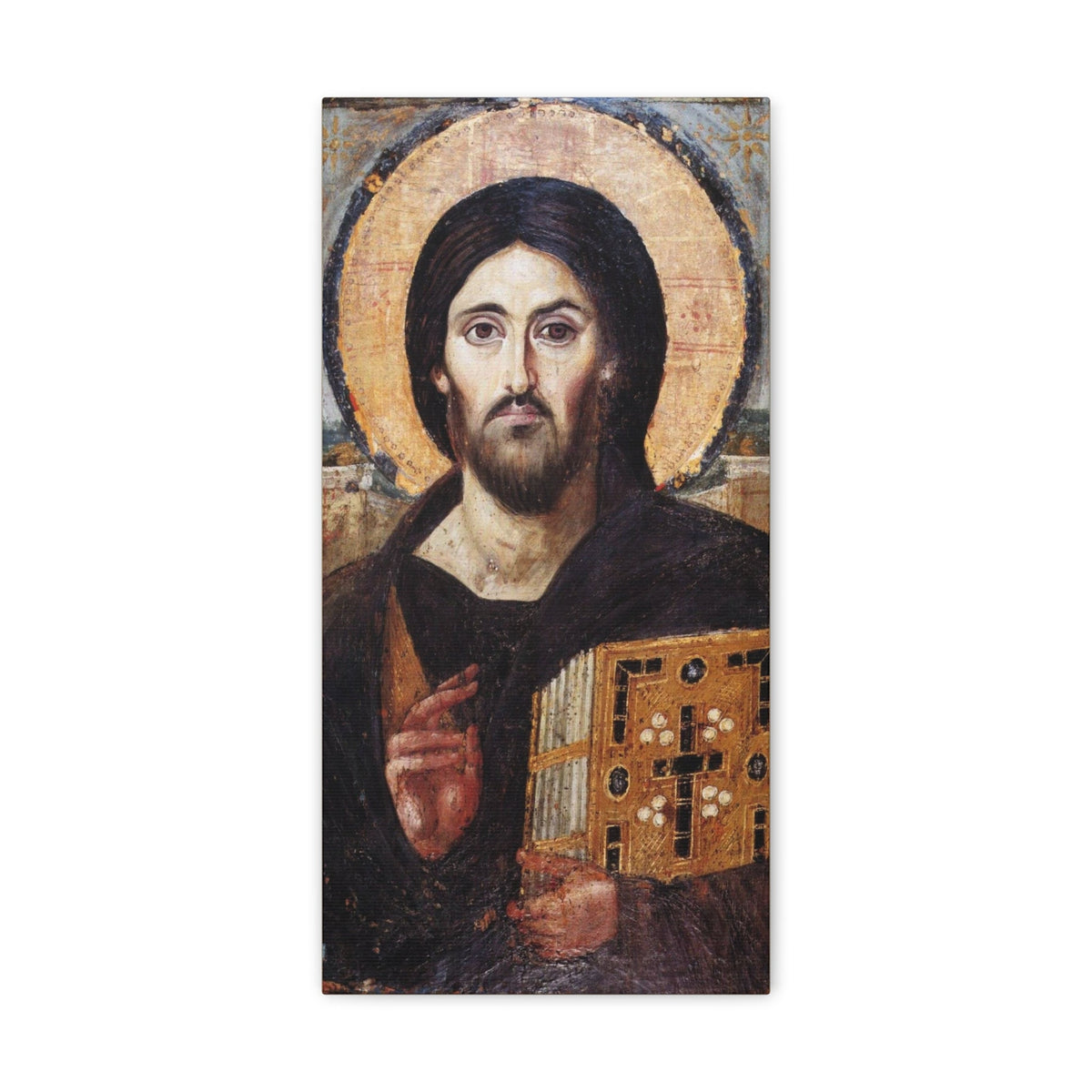 Jesus Christ Pantocrator Catholic Canvas Home Decor