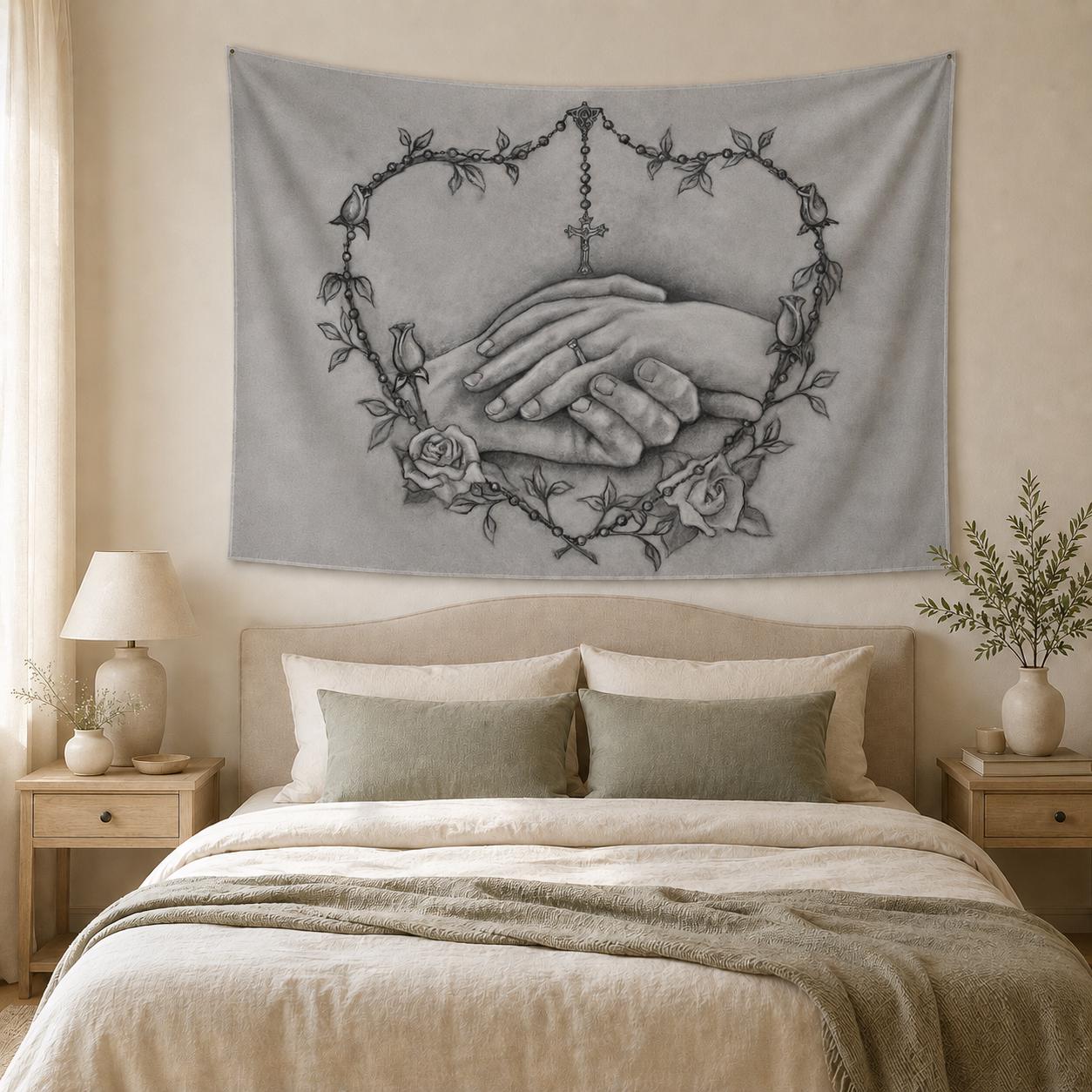 Personalized wedding tapestry — additional product photo