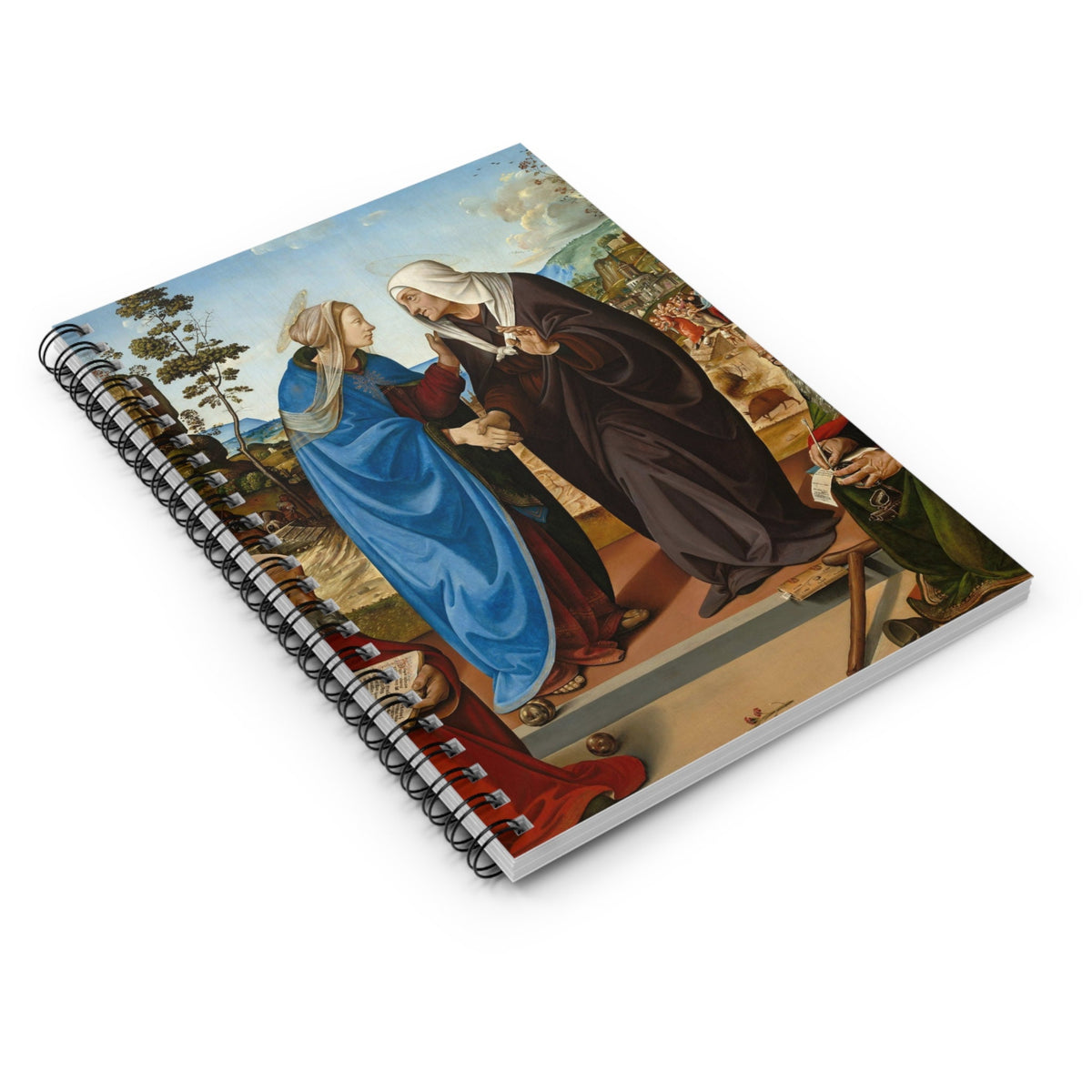 Our Lady of the Visitation Prayer Journal – Catholic gift from Glory Be Gifts – view 3