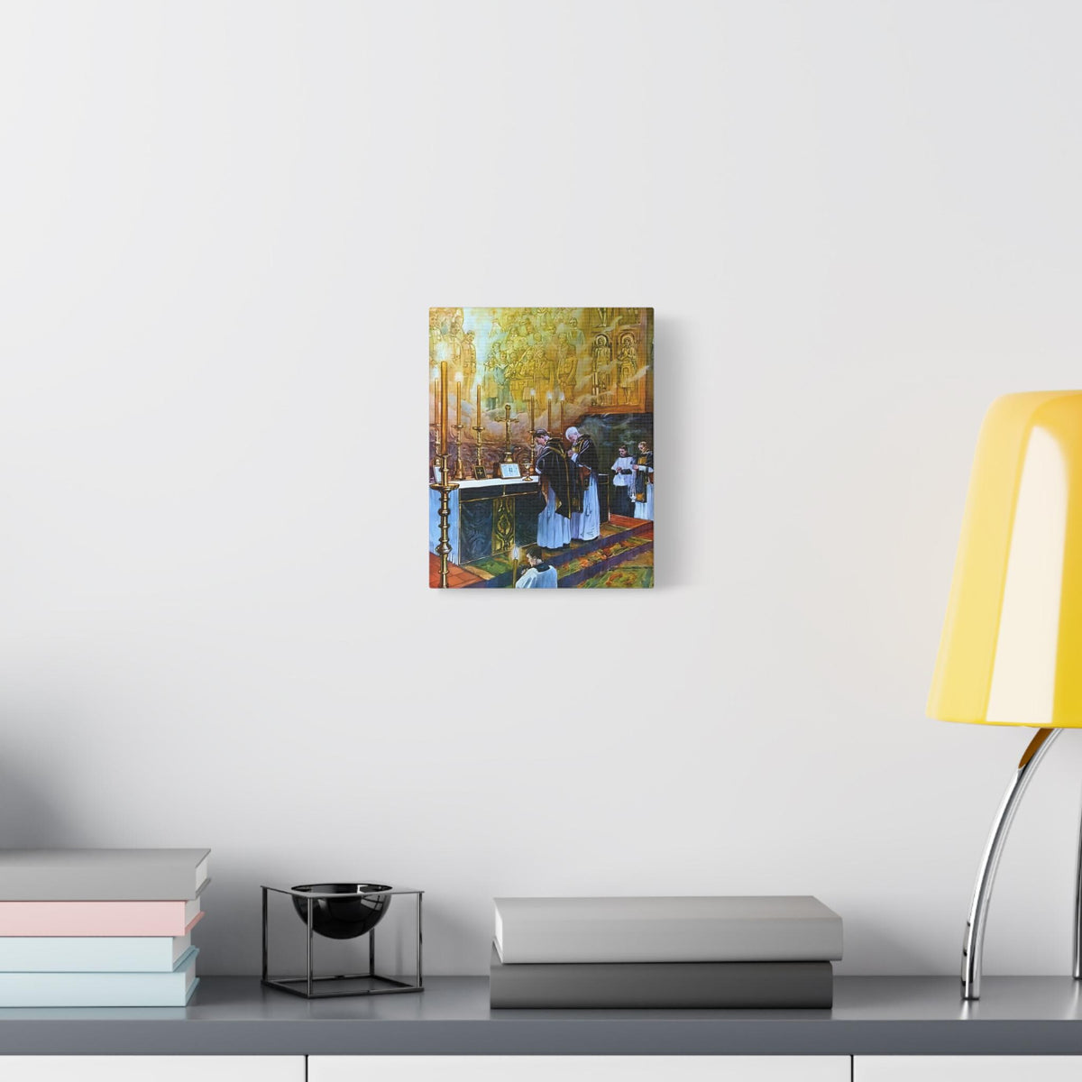 Traditional Latin Mass Canvas, Catholic Wall Art