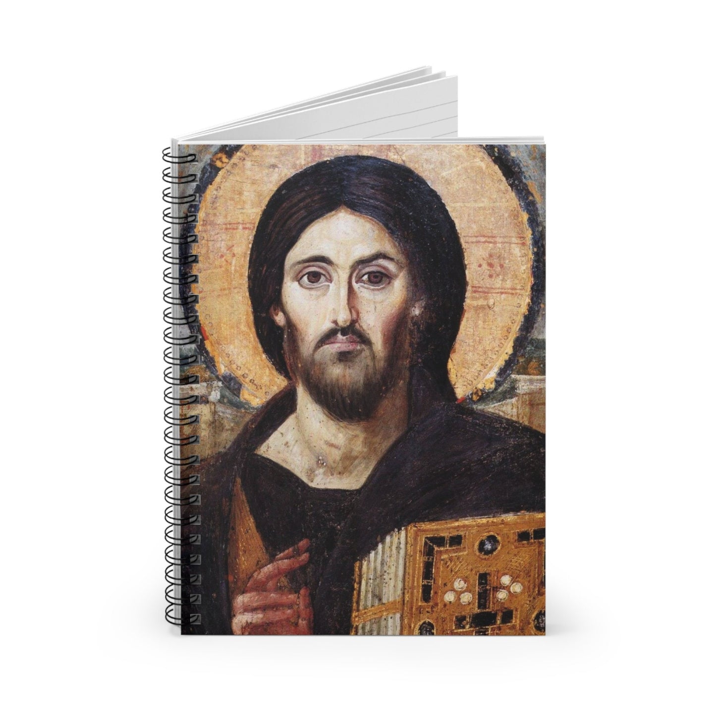 Jesus Christ Pantocrator Adoration Journal Confirmation Gift , Catholic Notebook prayer diary, Jesus Christ Icon
