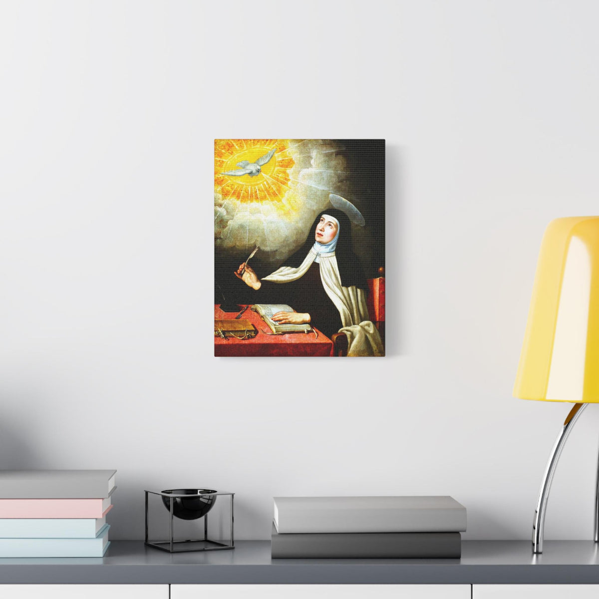 St. Teresa of Avila Catholic Canvas Print Icon