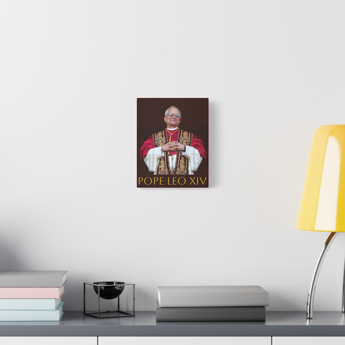 Pope Leo XIV Catholic Wall Decor | Robert Francis Prevost Gift