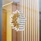 You Are Bible Verse Sticker, Catholic Monstrance Decal
