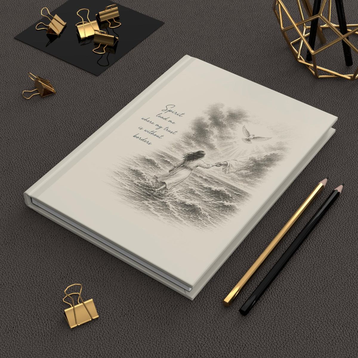Spirit Lead Me Hardcover Journal | Christian Prayer Journal