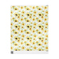 Sunflower pattern Christmas gift wrap roll, floral holiday wrapping paper — from Glory Be Gifts – view 2