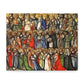 All Saints Day Watercolor Canvas – Catholic Art