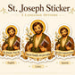 St. Joseph Die Cut Sticker, Catholic Patron of Fathers Decal