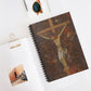 Christ on the Cross Catholic Adoration journal, Religious diary, lined notebook, Crucifixion art