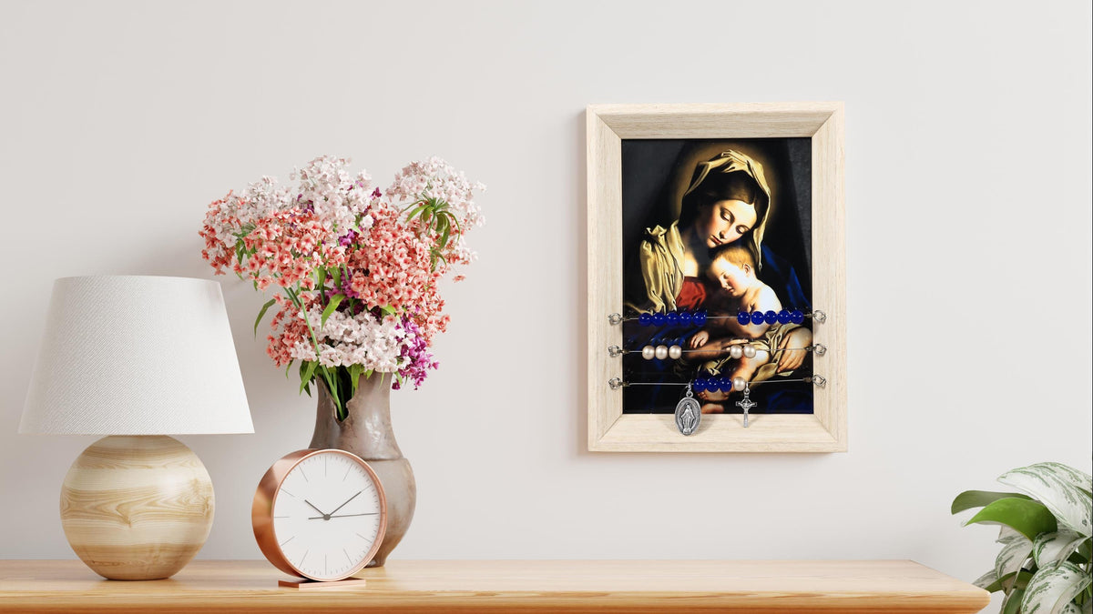 Mary Mother of God abacus rosary — Catholic gift from Glory Be Gifts