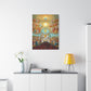Communion of Saints Canvas, Catholic Mass Art, Holy Souls