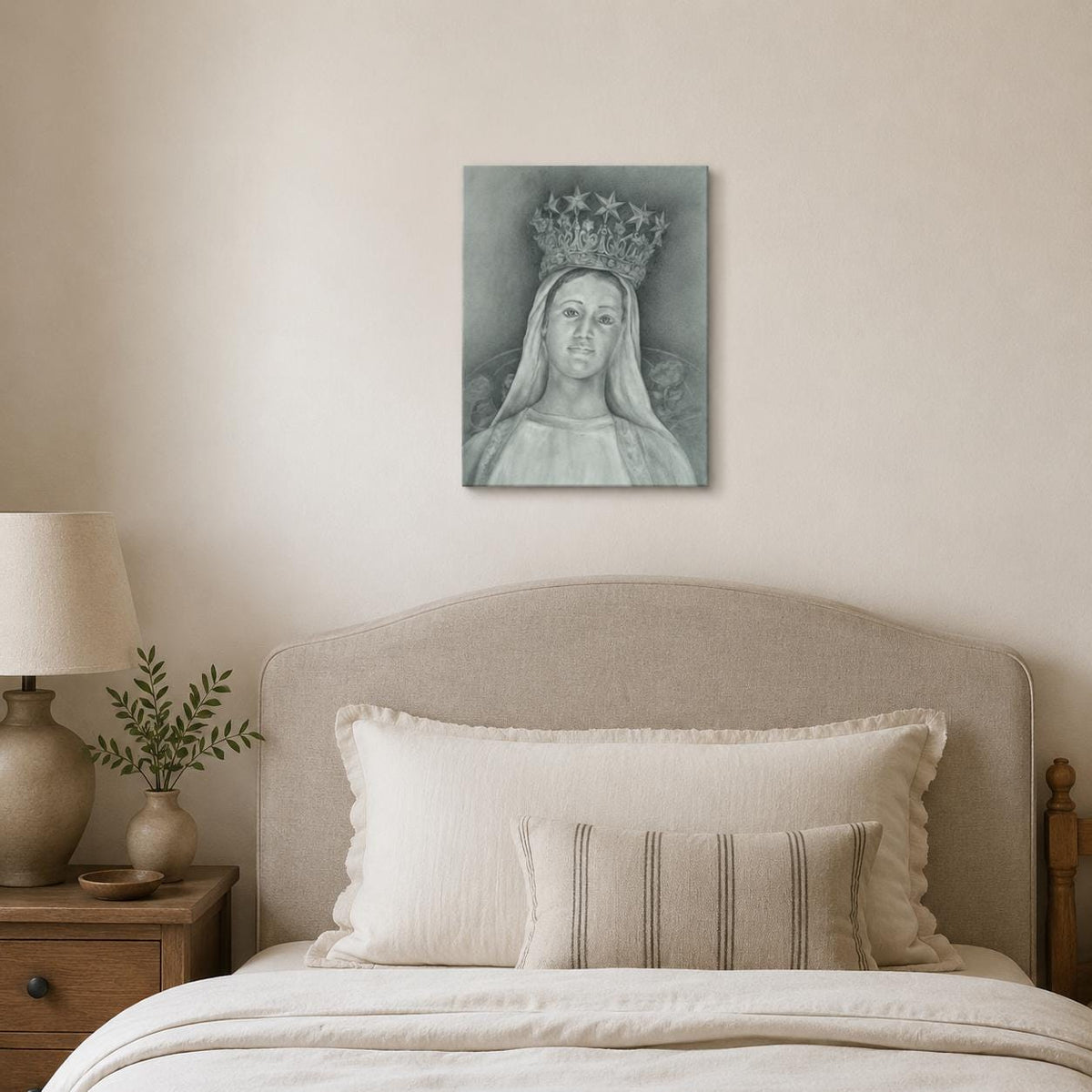 Our Lady of Champion Canvas Print | Sacred Art by Brian Kelliher
