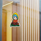 Christmas Luce Jubilee Year mascot sticker, waterproof vinyl decal — Catholic gift from Glory Be Gifts – view 3