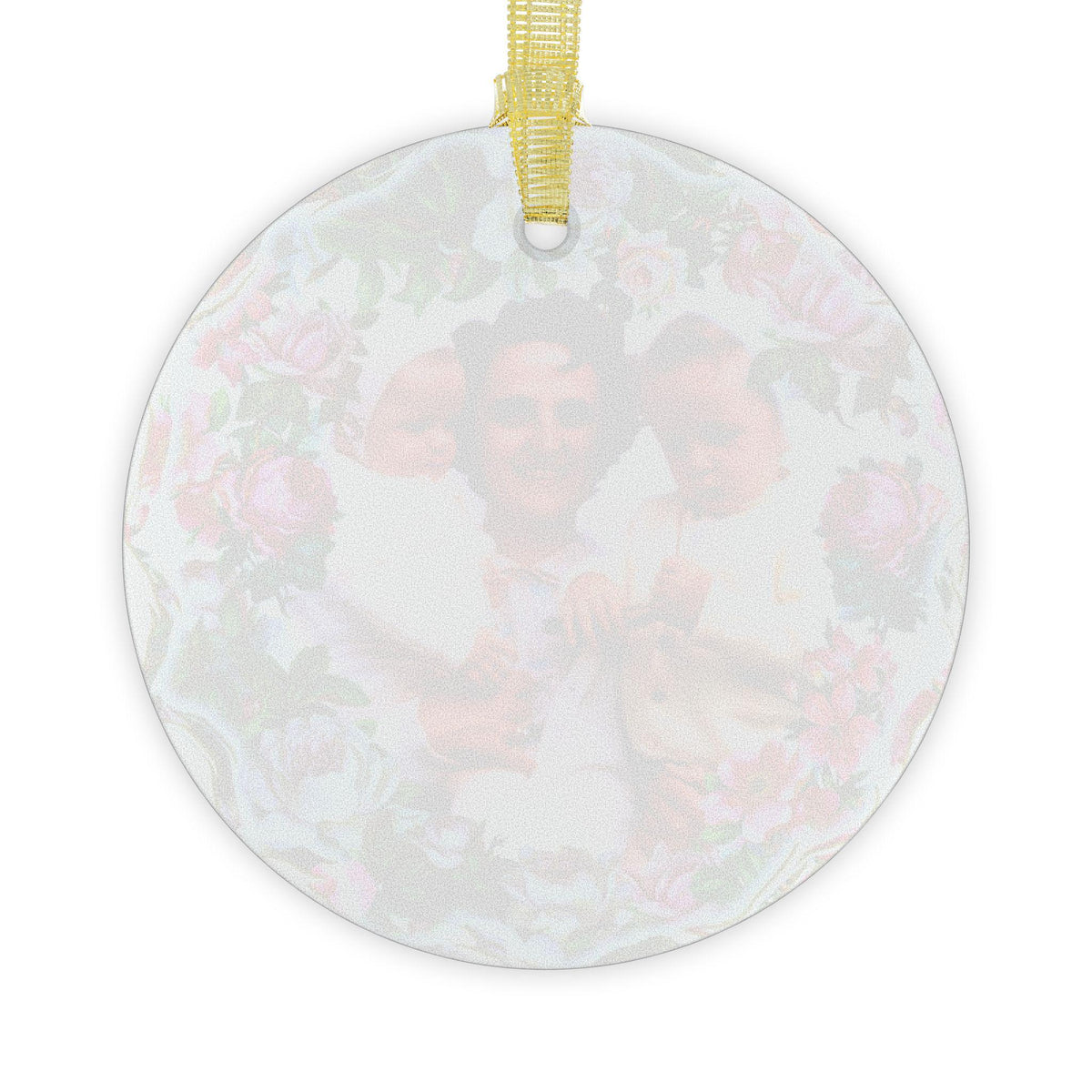 Saint Gianna Catholic Glass Christmas Ornament, Nurse Gift