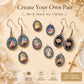 Catholic Saint Medal Dangle Earrings – Confirmation Gift