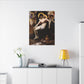 Pietà stretched matte canvas print, the sorrows of Mary at the crucifixion — Catholic gift from Glory Be Gifts – view 5
