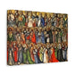 All Saints Day Watercolor Canvas – Catholic Art