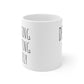 11 oz Personalized Funny Gift for Priest or Deacon, Funny Coffee Mug, Funny Religious Gift, Catholic Gift for Religious