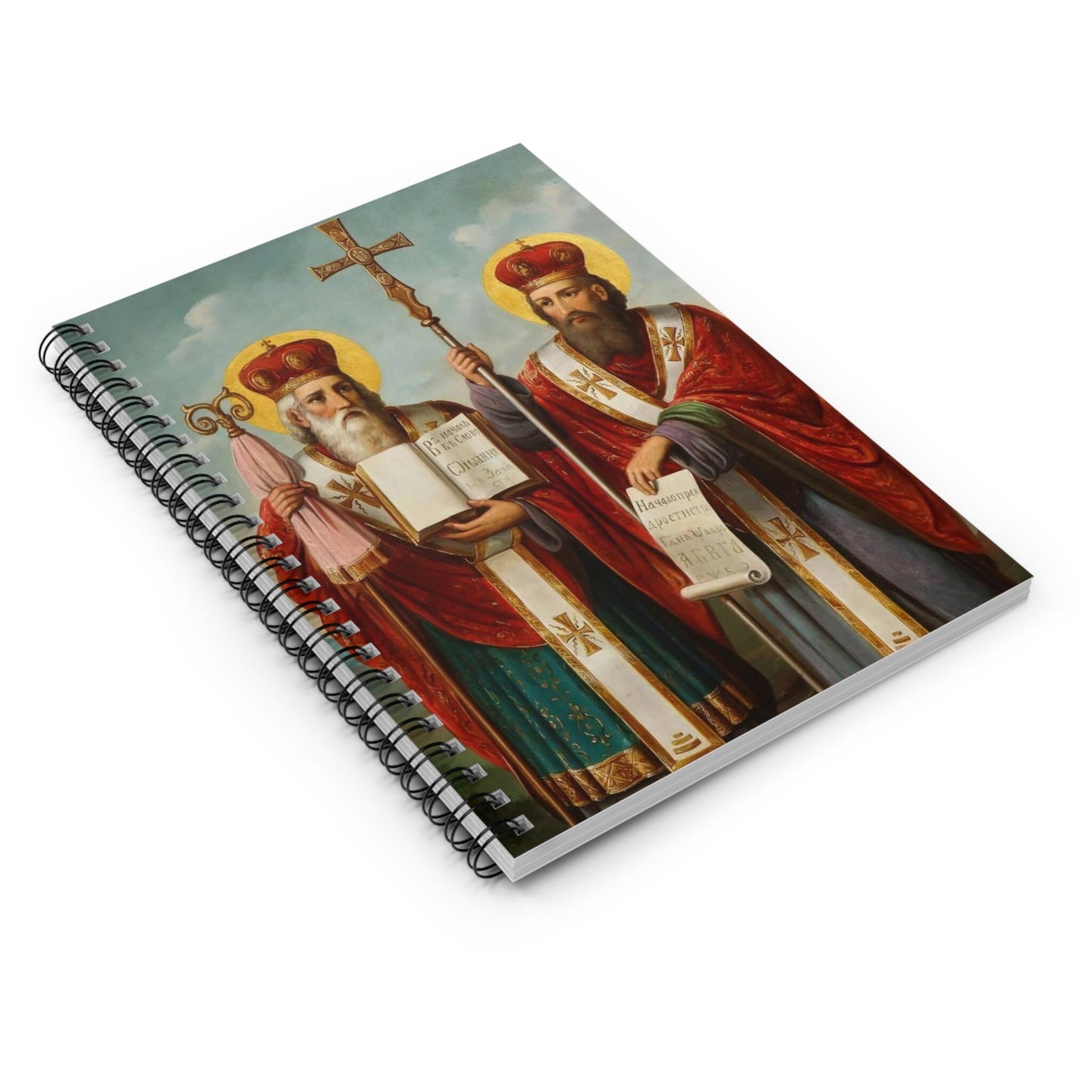 Saints Cyril and Methodius Adoration Journal – Catholic gift from Glory Be Gifts – view 3