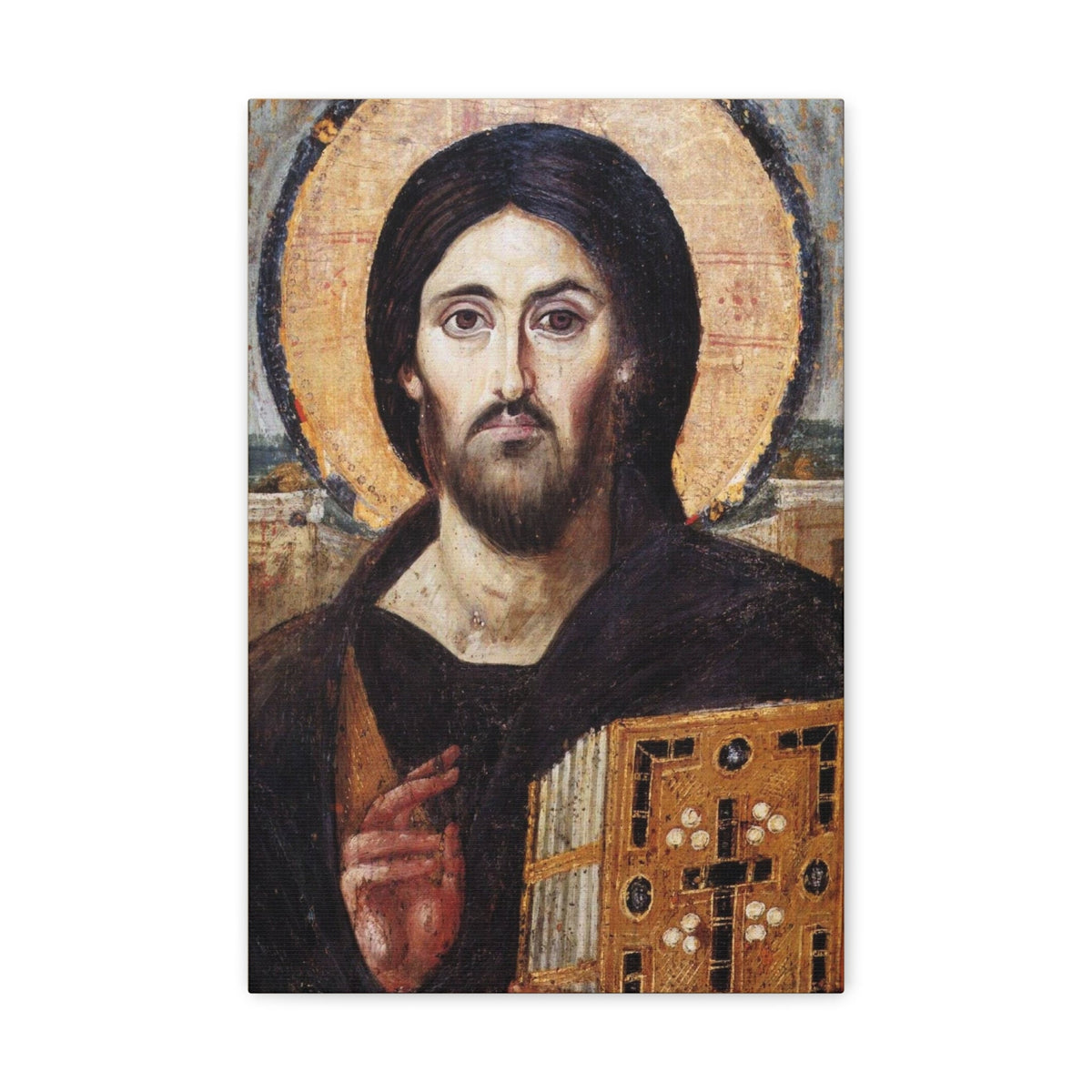 Jesus Christ Pantocrator Catholic Canvas Home Decor