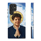 Carlo Acutis Blessed and Saint Samsung Iphone Hard Case Protector, Catholic Gift for Confirmation, Millenial Saint
