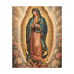 Our Lady of Guadalupe Canvas Print, Marian Devotional Art