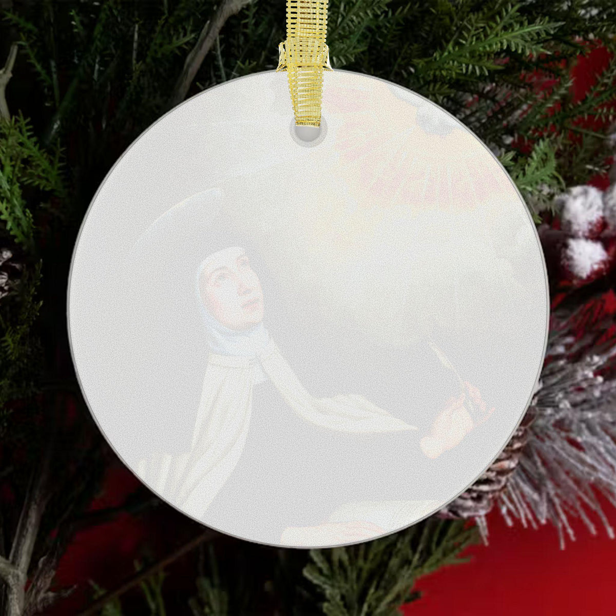 St. Teresa of Avila Glass Catholic Ornament