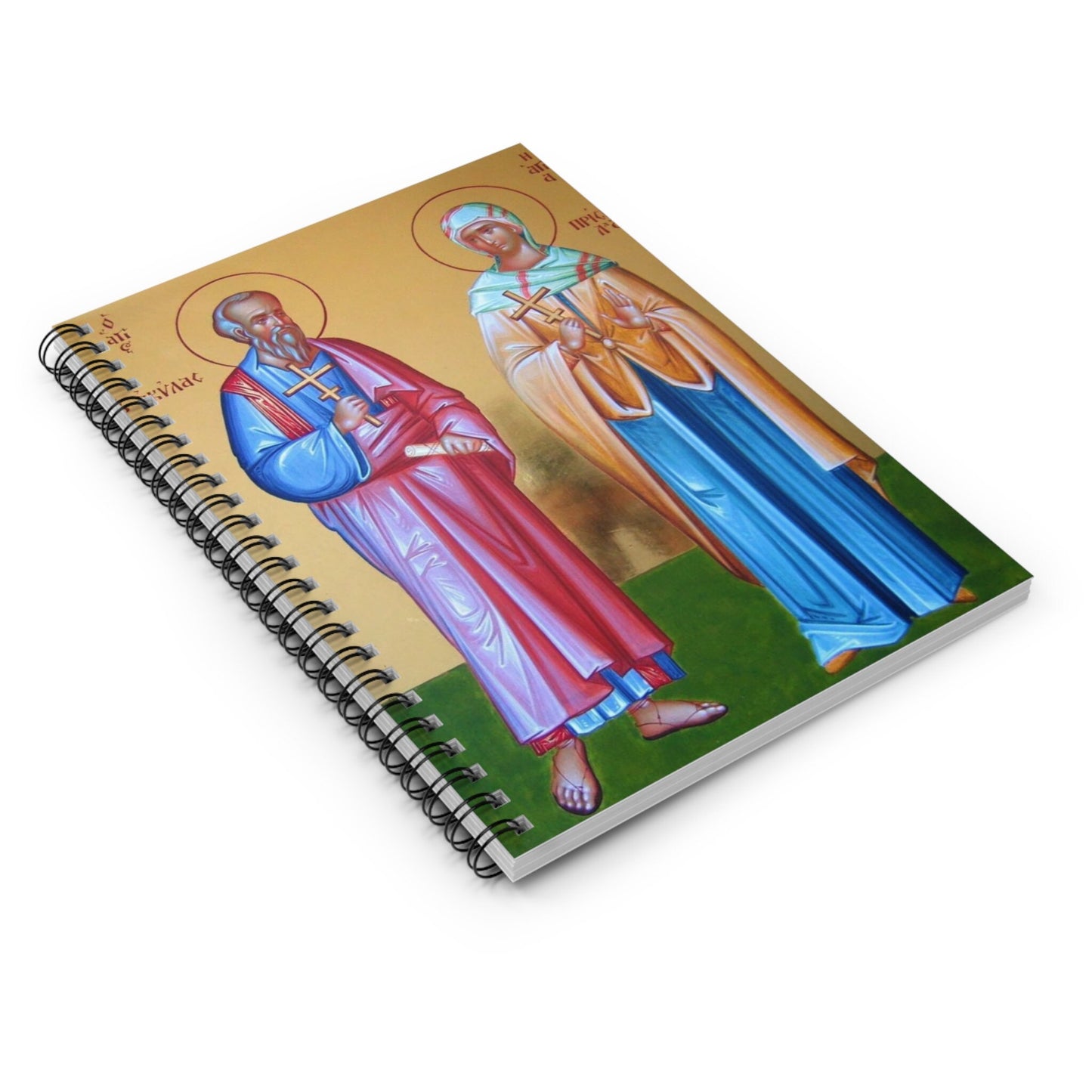 Priscilla and Aquilla Wedding Journal, Catholic Adoration Gift
