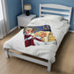 Saint Gregory the Great Plush Blanket | Catholic Gift