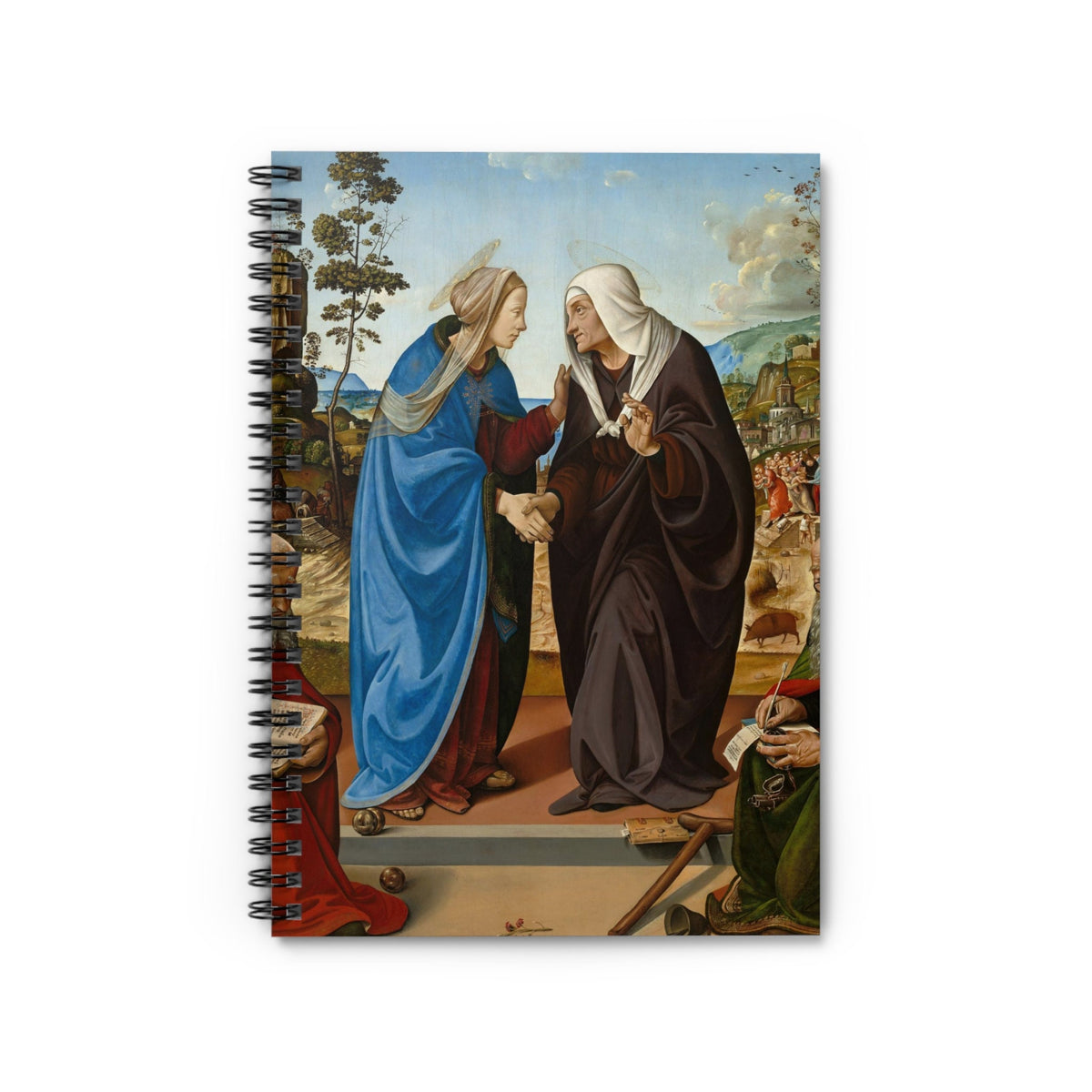 Our Lady of the Visitation Prayer Journal – Catholic gift from Glory Be Gifts – view 2