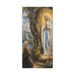 Our Lady of Lourdes Canvas Print, St. Bernadette Grotto