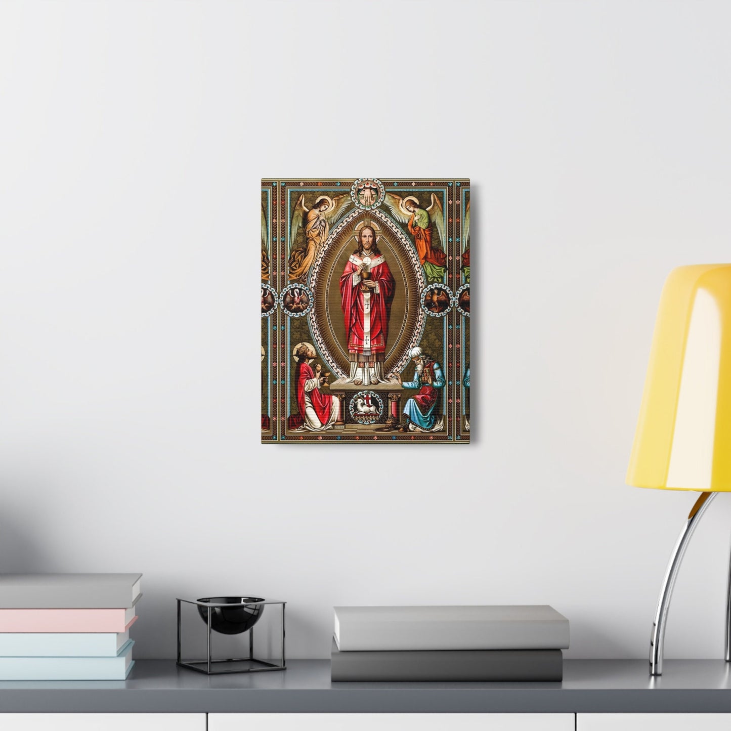 Jesus the High Priest Catholic Canvas Print