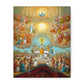 Communion of Saints Canvas, Catholic Mass Art, Holy Souls