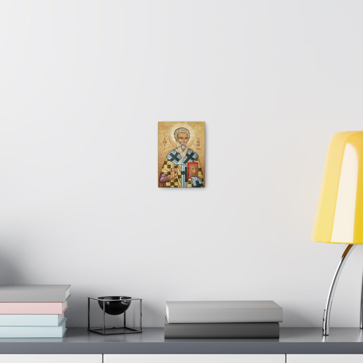 St. Cyprian Catholic Canvas – Confirmation Gift