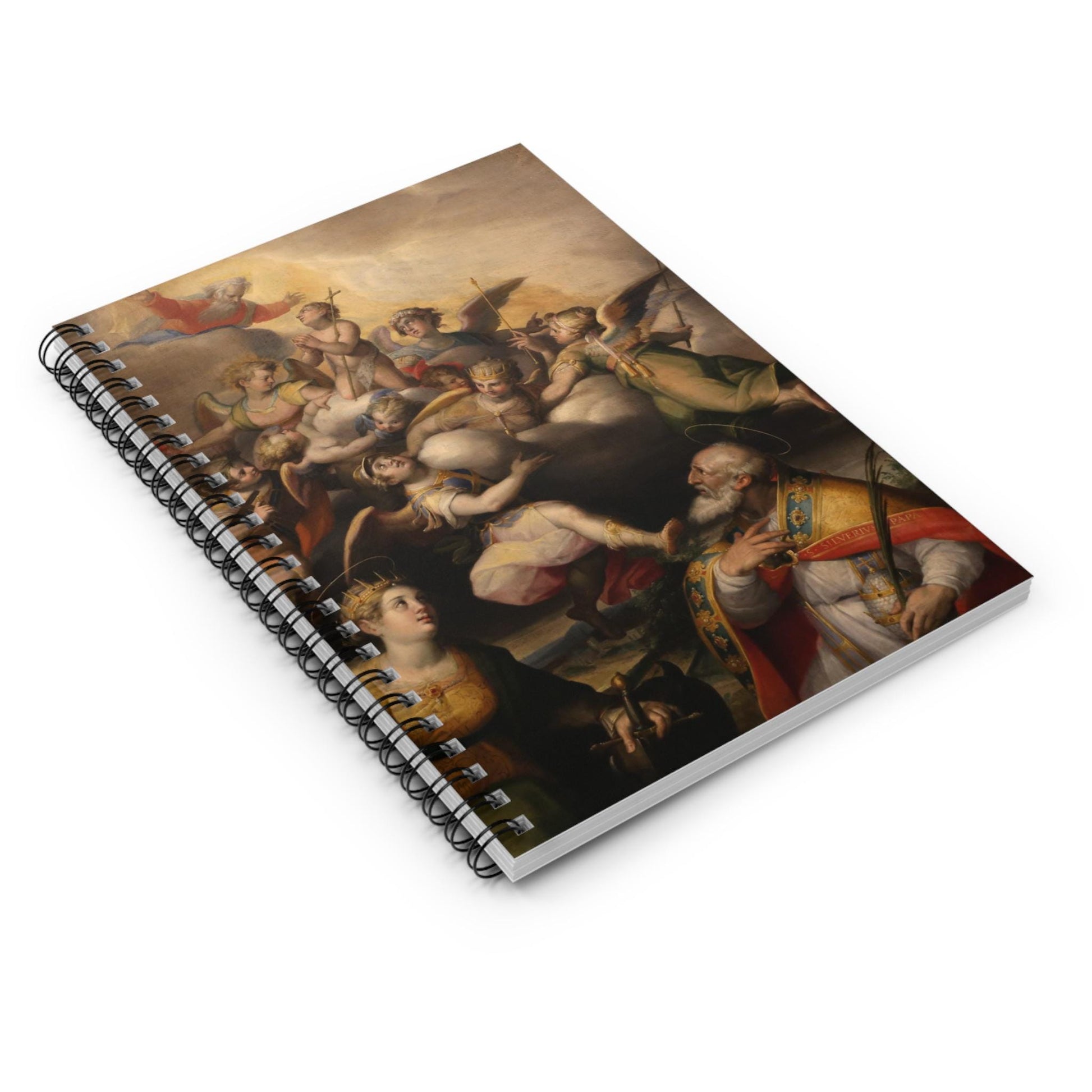 Pope St. Silverius Adoration Journal – Catholic gift from Glory Be Gifts – view 3