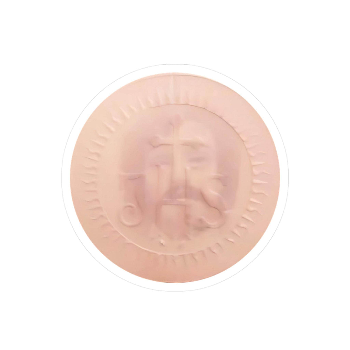 Eucharistic Miracle of Kerala sticker, face of Jesus in the host — Catholic gift from Glory Be Gifts