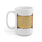 Ceramic Coffee Mug 15oz – Custom Catholic Design
